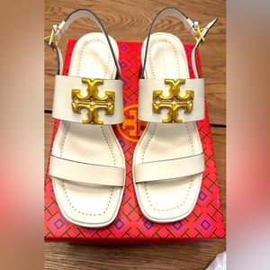 Tory Burch ELEANOR HEEL SANDAL 55mm NEW size 7